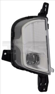 Протитуманна фара передн Прав (LED) FORD EDGE II 06.18- TYC 196237109