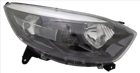 Фара Лів (2*H1, електричн, з мотором, колір відбивача: чорн) RENAULT CAPTUR 06.13-06.17 TYC 2014696052