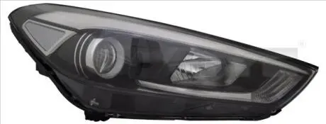 Фара Прав (H7/H7/LED, електричн, з мотором) HYUNDAI TUCSON 05.15-07.18 TYC 2015397062