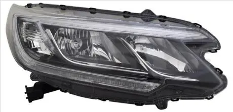 Фара Прав (H11/HB3/LED, електричн, з мотором) HONDA CR-V IV 12.14-12.16 TYC 2017181062