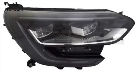 Фара Прав (LED, електричн, без мотора, без контролера LED, без LED-модуля денних ходових вогнів, (EN) for RS version) RENAULT MEGANE IV 11.15-05.20 TYC 2017497062