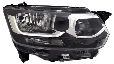 Фара Прав (H1/H7/W21/5W, з мотором) CITROEN BERLINGO III 03.18- TYC 2017841052