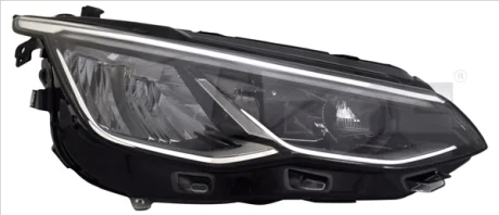 Фара Лів (LED, електричн, з мотором) VW GOLF VIII 07.19-05.24 TYC 2019136062