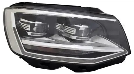 Фара Лів (LED, електричн, з мотором, без привода, без контролера LED) VW TRANSPORTER T6 04.15-02.19 TYC 2019208062