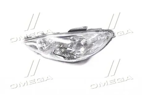 Фара лев. PEUGEOT 206 TYC 20-6156-05-2B