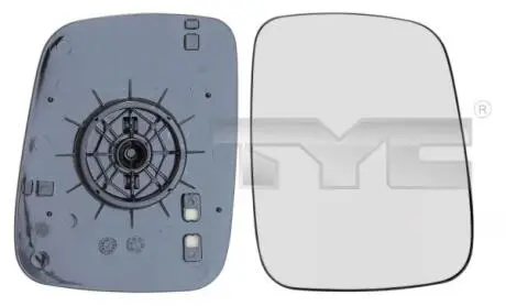 Стекло зеркала наружного TYC 33700831