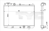 Радіатор двигуна (мкпп) MAZDA 323 F VI, 323 S VI, PREMACY, MINI COUNTRYMAN (R60) 2.0D 09.98-10.16 TYC 7200001R (фото 1)
