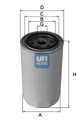 Фильтр масла UFI 2310601 (фото 1)