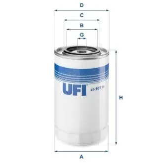 Фільтр оливний UFI 2310701