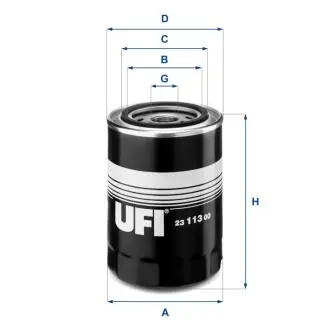 Фильтр масляный UFI 2311300