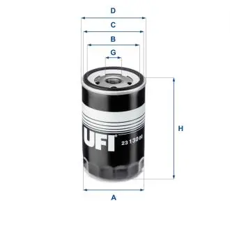 Масляный фильтр UFI 23.130.00