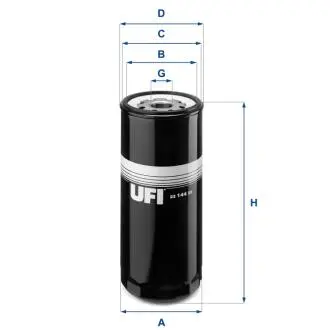 Фільтр масла UFI 2314402