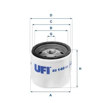 Фильтр масла UFI 2314900