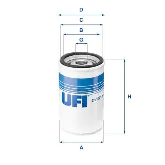 Фильтр масла UFI 2315100
