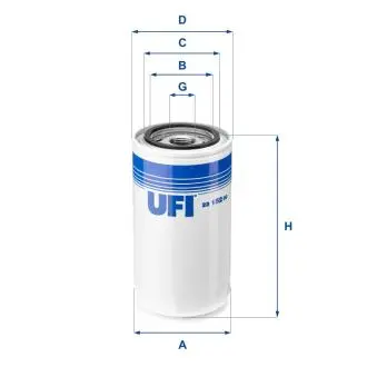 Фильтр масляный UFI 2315200