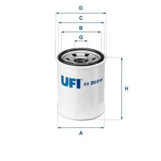 Масляный фильтр UFI 23.260.00