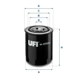 Фильтр масляный UFI 2327200