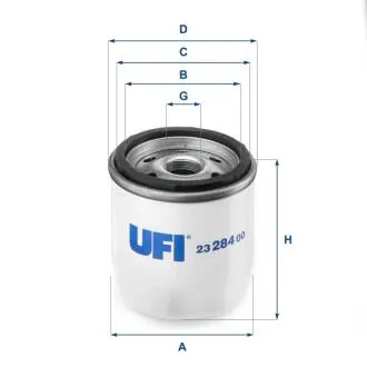 Фільтр оливний UFI 2328400