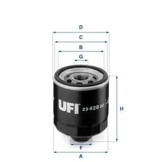 Масляный фильтр UFI 23.428.00