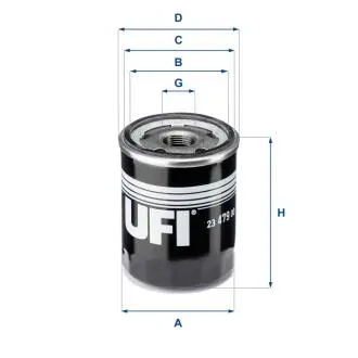 Масляный фильтр UFI 23.479.00
