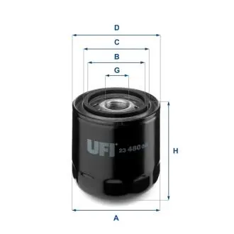 Фильтр масла UFI 2348000