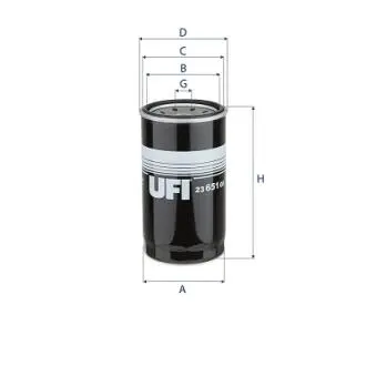 Автозапчасть UFI 2365100