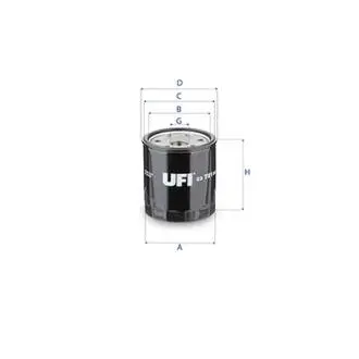 Фільтр масляний UFI 23.721.00