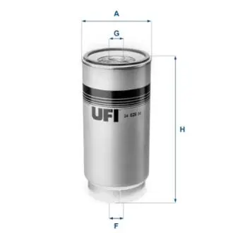 Паливний фільтр FORD CARGO II FHT6 09.15- UFI 2402800