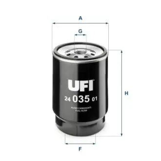 Фильтр топлива UFI 2403501