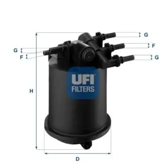 Фильтр топлива UFI 2408600