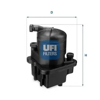 Фильтр топливный UFI 24.087.00