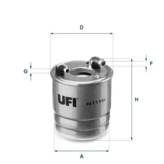 Автозапчасть UFI 2411100
