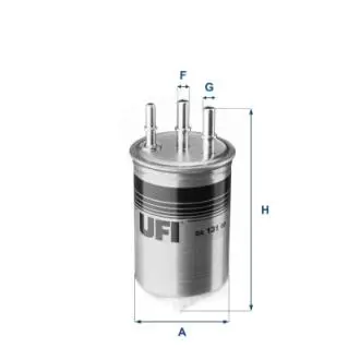 Фильтр масла UFI 2413100