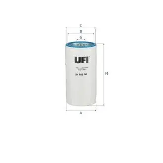 Автозапчасть UFI 2416300