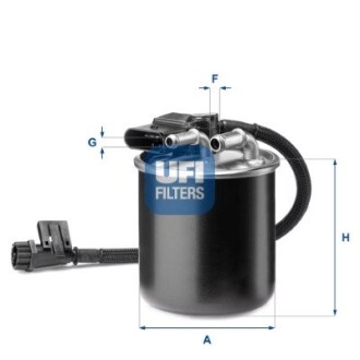 Фильтр топливный UFI 24.193.00