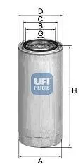 Фильтр топлива UFI 2433700