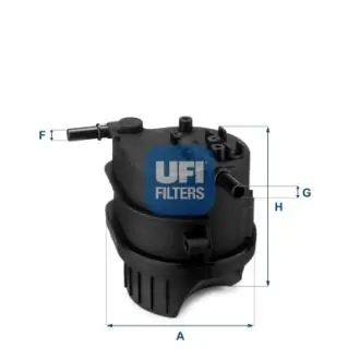 Фильтр топливный UFI 24.343.00