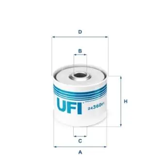 Фильтр топлива UFI 2436001