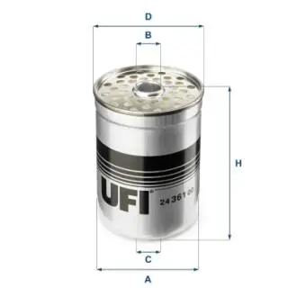 Топливный фильтр UFI 24.361.00