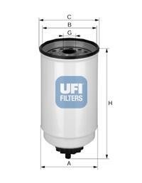 Фільтр паливний UFI 24.371.00