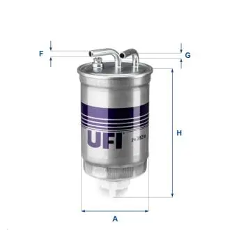 Фильтр топлива UFI 2438200