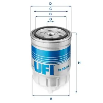 Фільтр паливний UFI 2438300