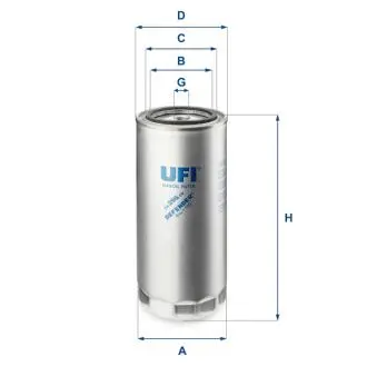 Фільтр палива UFI 2439600