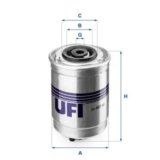 Топливный фильтр UFI 24.401.00