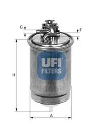 Фильтр топливный UFI 2440400