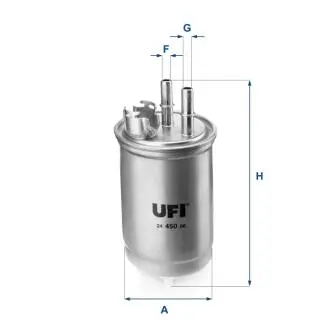 Фильтр топлива UFI 2445000
