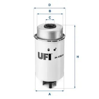Топливный фильтр UFI 24.456.00