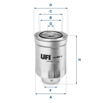 Фильтр масла UFI 2446900