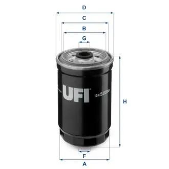 Фільтр паливний UFI 2452500