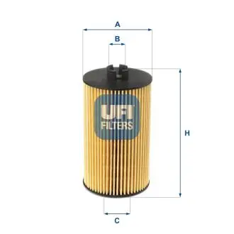 Фільтр масла UFI 2500700